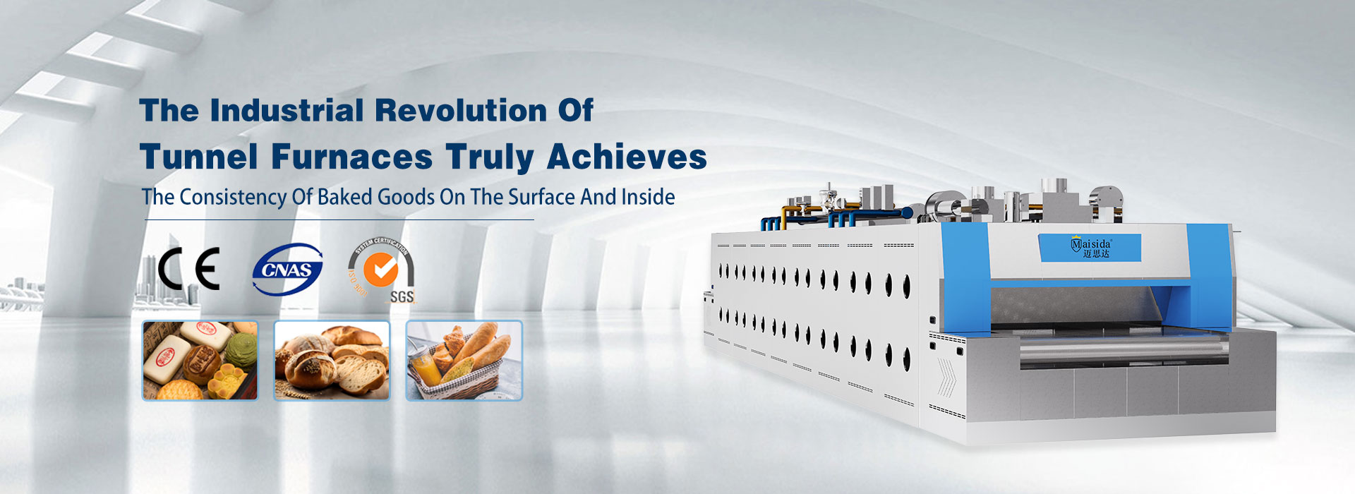 Natural slate tunnel oven