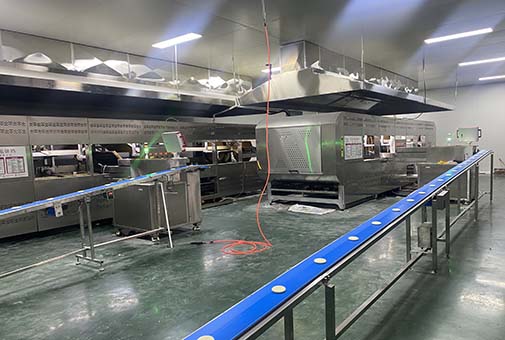 Automatic reciprocating griddle for cookie production 01