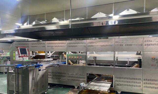 Commercial reciprocating electric baking pan 02