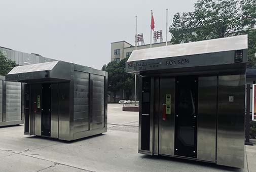 Commercial Eco-stone Rotary Oven 01